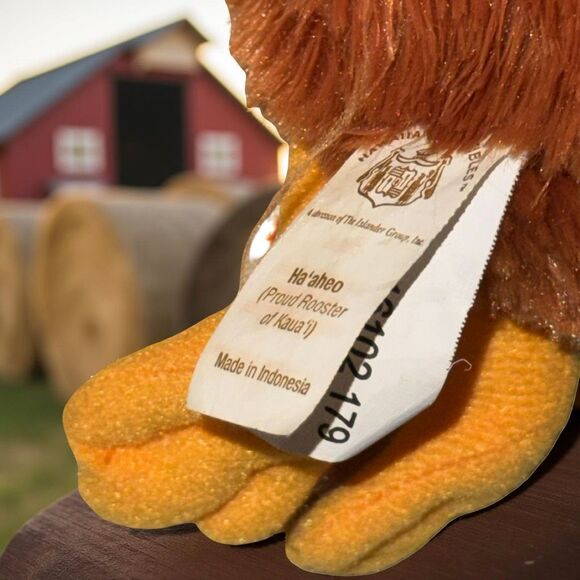 Hawaiian Collectibles Ha'aheo the Proud Rooster of Kauai Plush P10 - Picture 5 of 6